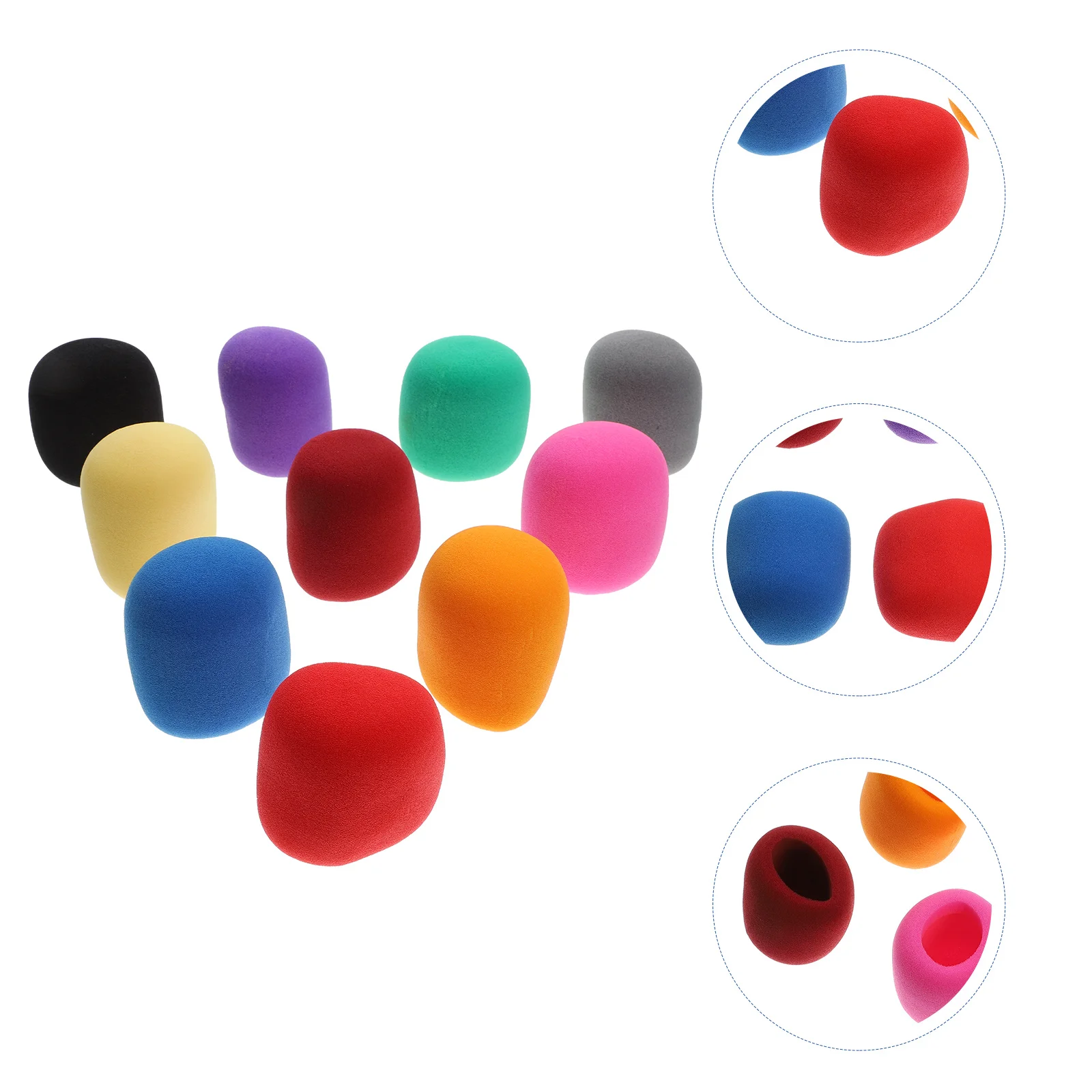 10pcs Microphone Sponge Protective Covers Windproof Covers (Assorted Color)
10pcs Microphone Sponge Protective Covers Windproof Covers (Assorted Color)