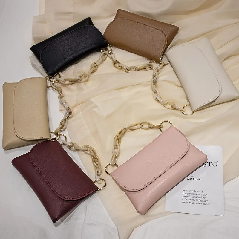Solid Color Thick Chain Small PU Leather Lady Crossbody Bags for Women 2022 Fashion Shoulder Cross Body Bag Lady Handbags
Solid Color Thick Chain Small PU Leather Lady Crossbody Bags for Women 2022 Fashion Shoulder Cross Body Bag Lady Handbags