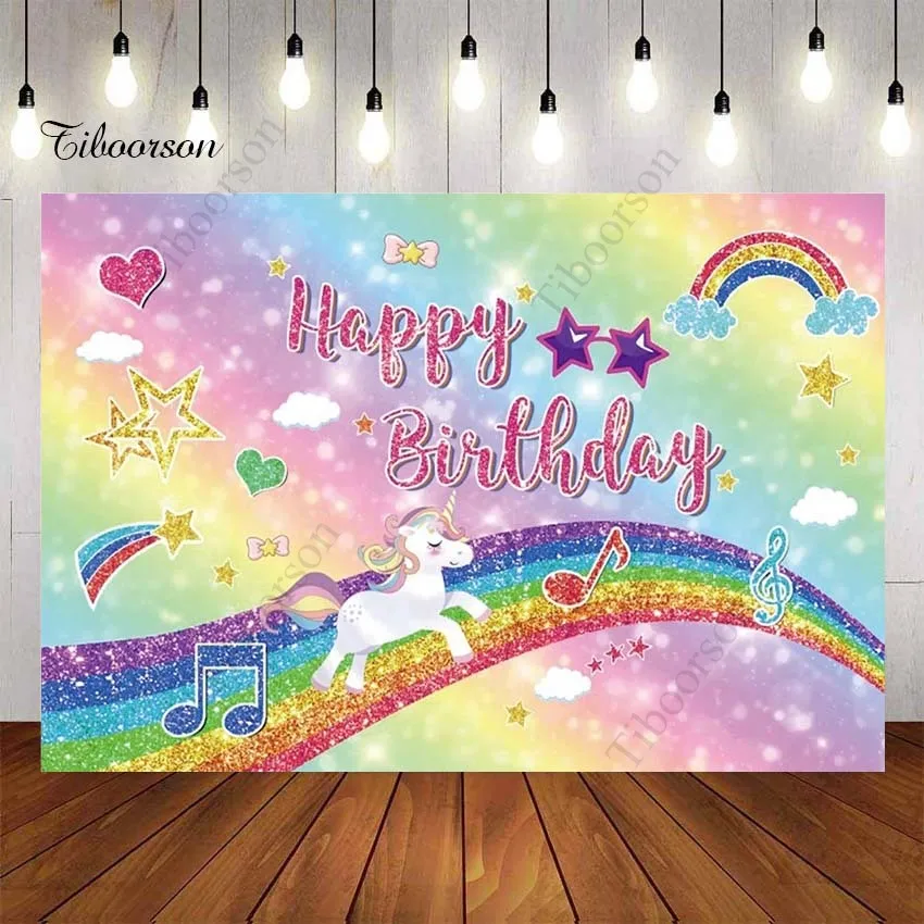 Rainbow Unicorn Photocall Baby Birthday Party cartoon custom Photography Backdrop Photographic Backgrounds For Photo Studio
Rainbow Unicorn Photocall Baby Birthday Party cartoon custom Photography Backdrop Photographic Backgrounds For Photo Studio