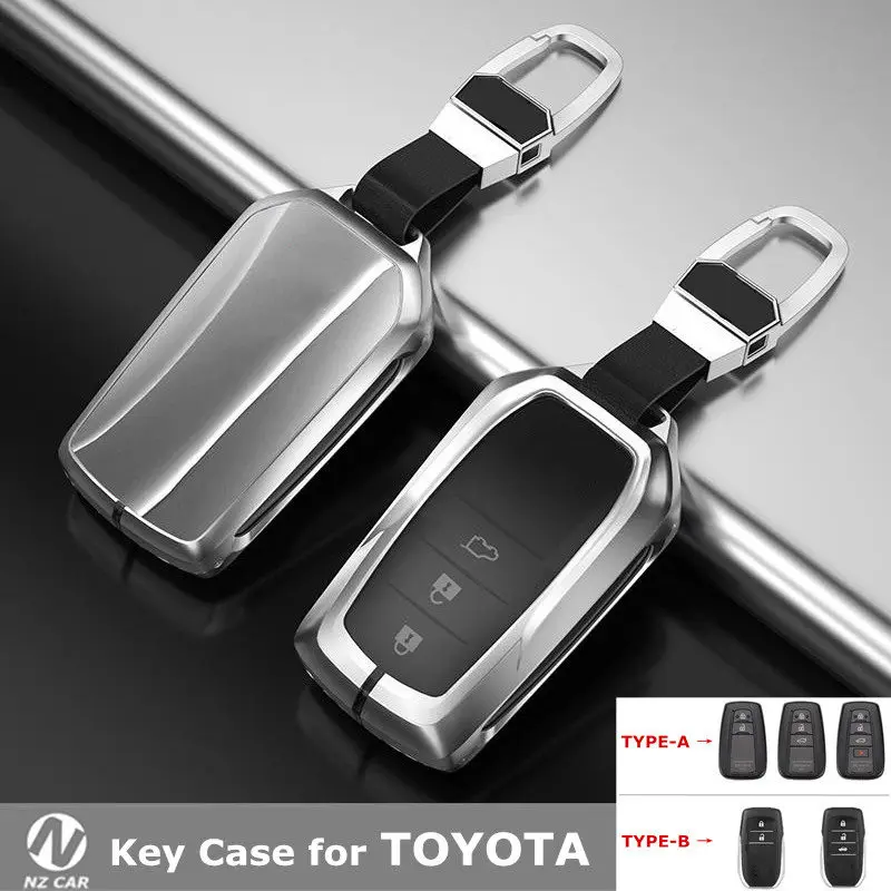 Металлический чехол для ключей для Toyota CHR Prado Camry Avalon Prius Corolla RAV4 Crown Land Cruiser Keychain 2 3 4 Button
Металлический чехол для ключей для Toyota CHR Prado Camry Avalon Prius Corolla RAV4 Crown Land Cruiser Keychain 2 3 4 Button