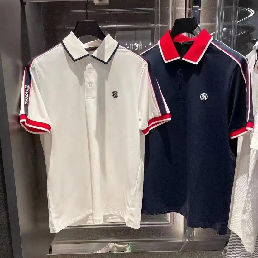 Golf clothing men's short-sleeved T-shirt quick-drying breathable polo shirt top summer
Golf clothing men's short-sleeved T-shirt quick-drying breathable polo shirt top summer