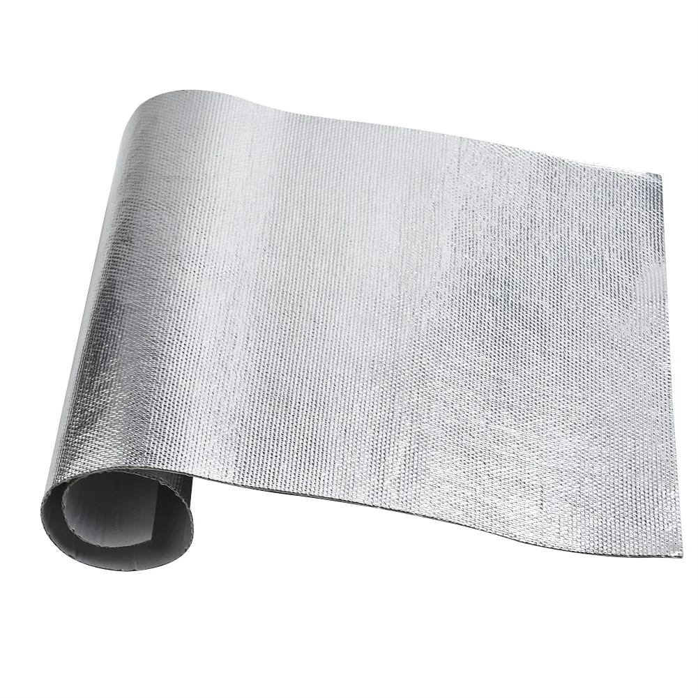 Durable Thick Aluminum Fiber Car Fender Heat Sound Insulation Mat 800 Celsius Shielding Exhaust Bonnet Engine Film Wrap 25x50cm
Durable Thick Aluminum Fiber Car Fender Heat Sound Insulation Mat 800 Celsius Shielding Exhaust Bonnet Engine Film Wrap 25x50cm