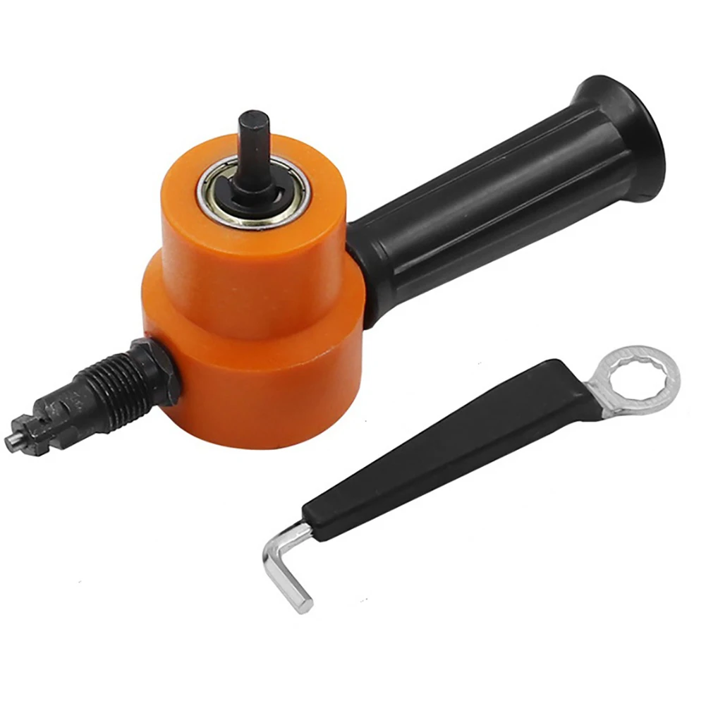 Double Head Cutter Sheet Metal Nibbler Cutter Power Adjustable Drill Attachment Extra Punch Free Cutting Tool Newly
Double Head Cutter Sheet Metal Nibbler Cutter Power Adjustable Drill Attachment Extra Punch Free Cutting Tool Newly
