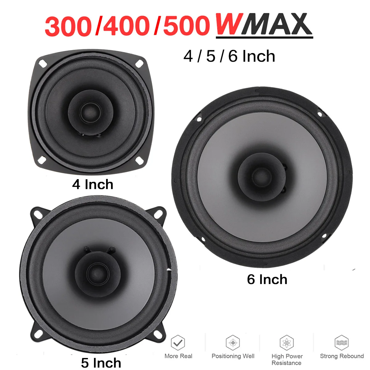 4/5/6 дюймов универсальные автомобильные HiFi коаксиальные стереодинамики 300/400/500 Вт авто дверной аудио музыка полнодиапазонный частотный динамик
4/5/6 дюймов универсальные автомобильные HiFi коаксиальные стереодинамики 300/400/500 Вт авто дверной аудио музыка полнодиапазонный частотный динамик