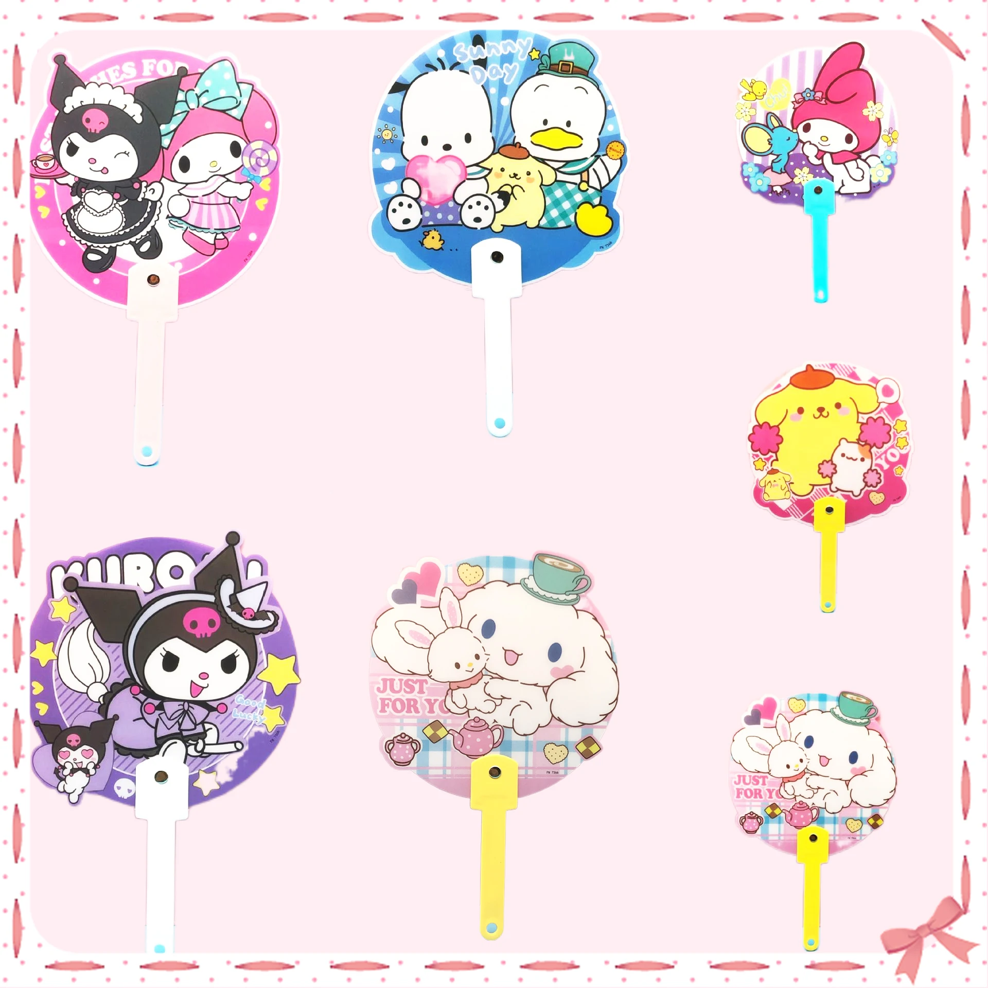 Поклонники Sanrioed, летняя ручная кавайная ручка, портативный мультяшный аниме Мой мелодия, Kuromi, похладный пурин, милые охлаждающие подарки для детей и девочек
Поклонники Sanrioed, летняя ручная кавайная ручка, портативный мультяшный аниме Мой мелодия, Kuromi, похладный пурин, милые охлаждающие подарки для детей и девочек