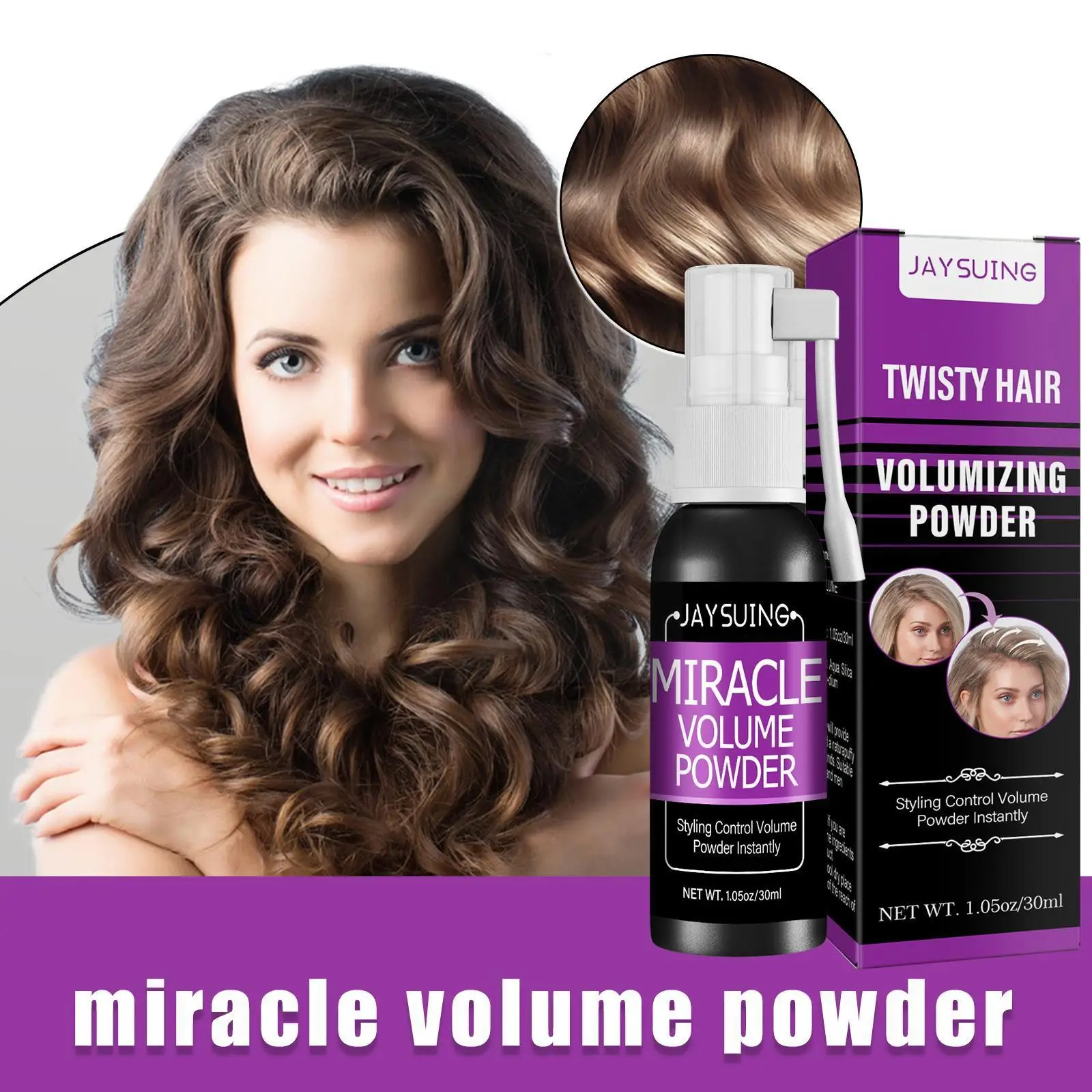 30ml Oil Control No-wash Hair Fluffy Spray Leave-in Shampoo Hair Attached Remove Oil-control Spray Hair Static Sweat Powder A8o8
30ml Oil Control No-wash Hair Fluffy Spray Leave-in Shampoo Hair Attached Remove Oil-control Spray Hair Static Sweat Powder A8o8