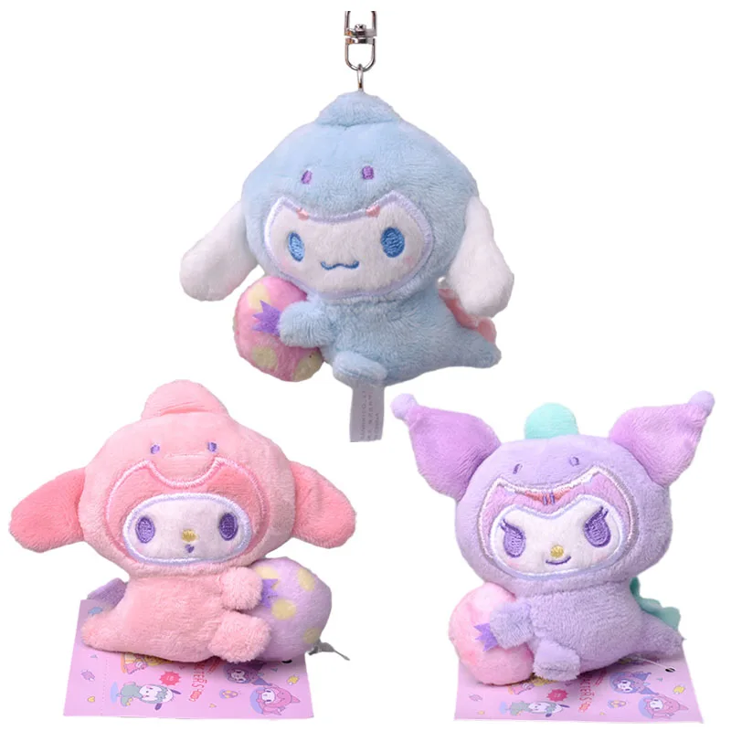 10cm Sanrioed Anime Cartoon Cinnamoroll My Melody Kuromi Cosplay Dinosaur Plushie Doll Kawaii Cute Plush Toys Pendant Kids Gift
10cm Sanrioed Anime Cartoon Cinnamoroll My Melody Kuromi Cosplay Dinosaur Plushie Doll Kawaii Cute Plush Toys Pendant Kids Gift