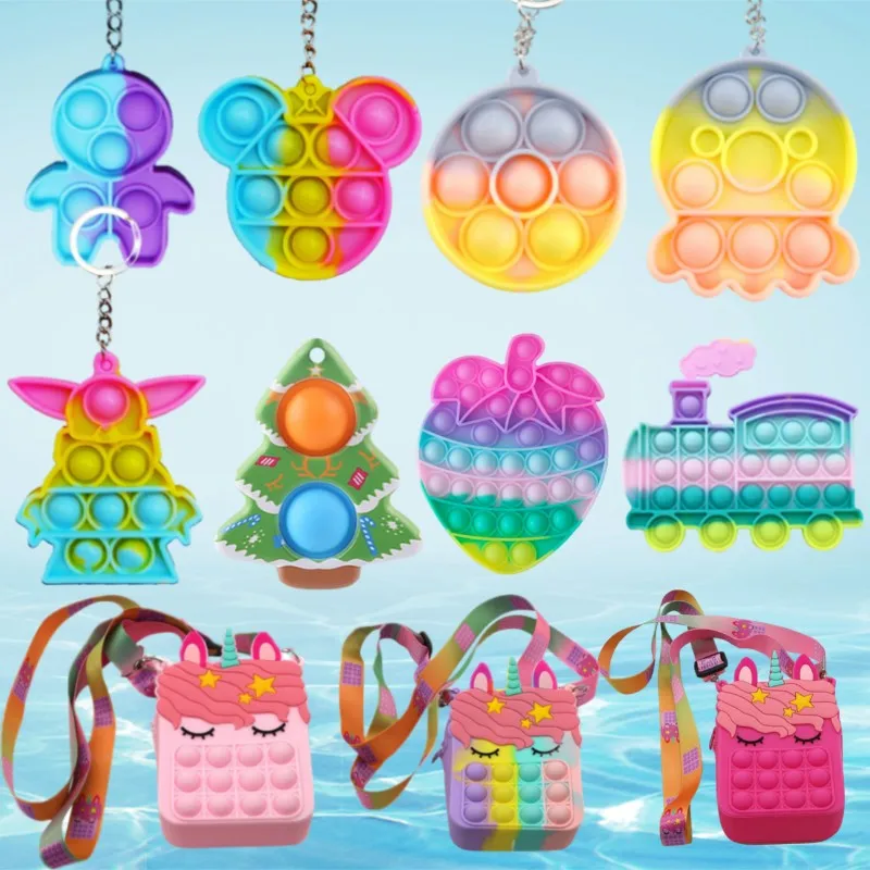 Rainbow Strawberry Pops Keychain Simple Dimple Fidget Toy For Autism Adhd Anxiety Anti Stress Relief Sensory Push Its Bubble Toy
Rainbow Strawberry Pops Keychain Simple Dimple Fidget Toy For Autism Adhd Anxiety Anti Stress Relief Sensory Push Its Bubble Toy