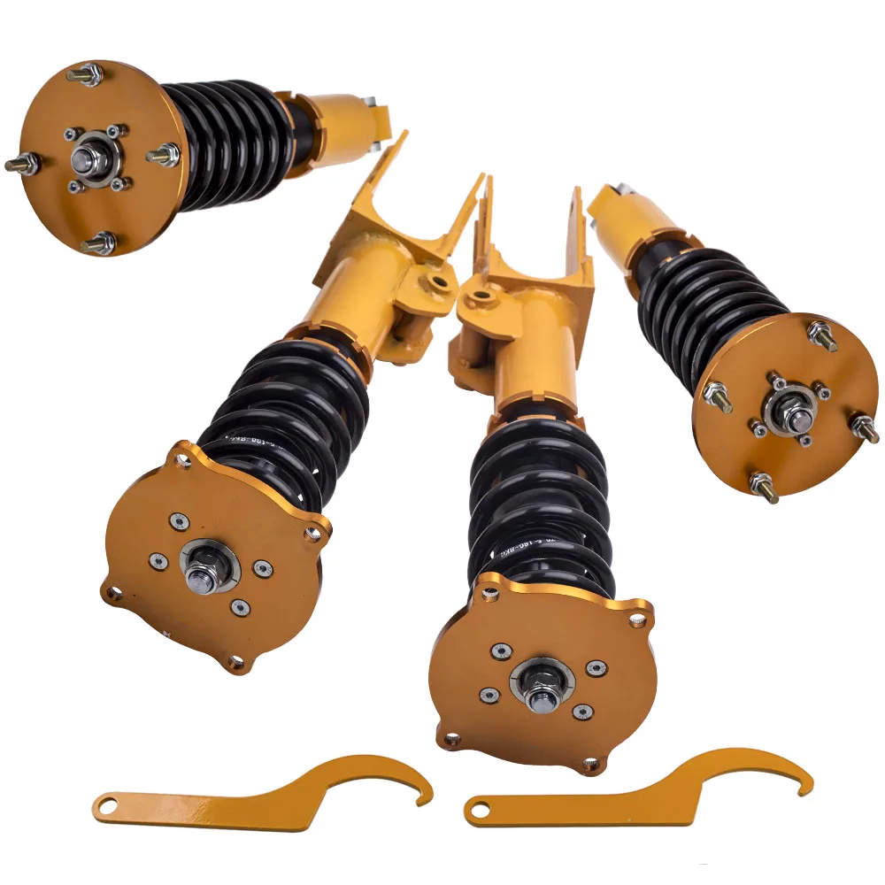 Full Set Coilover Struts Shocks Suspension Kit Coilovers for Porsche Cayenne 2002-2010 Adj. Height Coil Coilover Coil Spring 
Full Set Coilover Struts Shocks Suspension Kit Coilovers for Porsche Cayenne 2002-2010 Adj. Height Coil Coilover Coil Spring