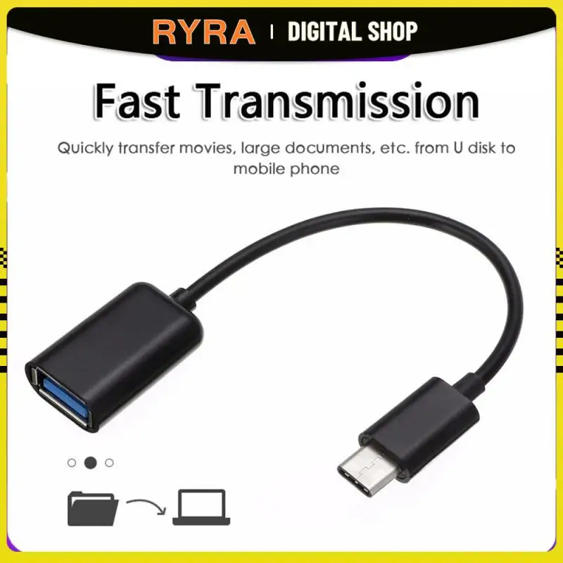 RYRA 1PCS Type-C OTG Adapter Cable USB Type C Male To USB 2.0 A Female OTG Data Cord Adapter For Universal TypeC Interface Phone
RYRA 1PCS Type-C OTG Adapter Cable USB Type C Male To USB 2.0 A Female OTG Data Cord Adapter For Universal TypeC Interface Phone