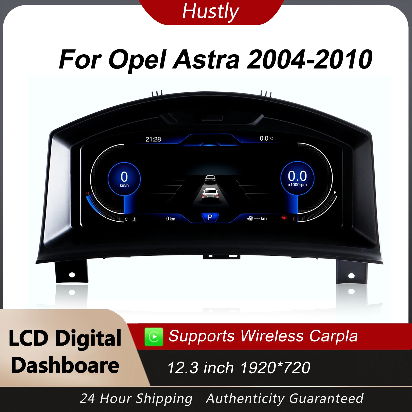 Кластерный цифровой приборный кластер для Opel Astra 2004-2010, ЖК-панель приборов, спидометр iOS CarPlay
Кластерный цифровой приборный кластер для Opel Astra 2004-2010, ЖК-панель приборов, спидометр iOS CarPlay