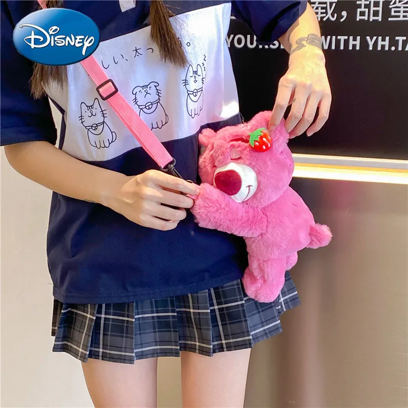 Новинка 2022, женская сумка на плечо Disney с мультипликационным клубничным медведем, милая плюшевая сумка-мессенджер для девушек, модная вмести...
Новинка 2022, женская сумка на плечо Disney с мультипликационным клубничным медведем, милая плюшевая сумка-мессенджер для девушек, модная вмести...