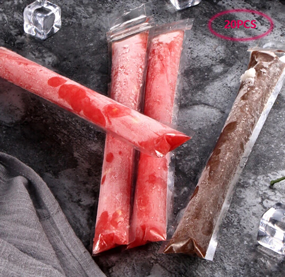 Summer Diy Homemade Ice Popsicle Mold Bags With Zip Seals Disposable Crushed Ice Free Freezer Tubes For Kids Children
Summer Diy Homemade Ice Popsicle Mold Bags With Zip Seals Disposable Crushed Ice Free Freezer Tubes For Kids Children