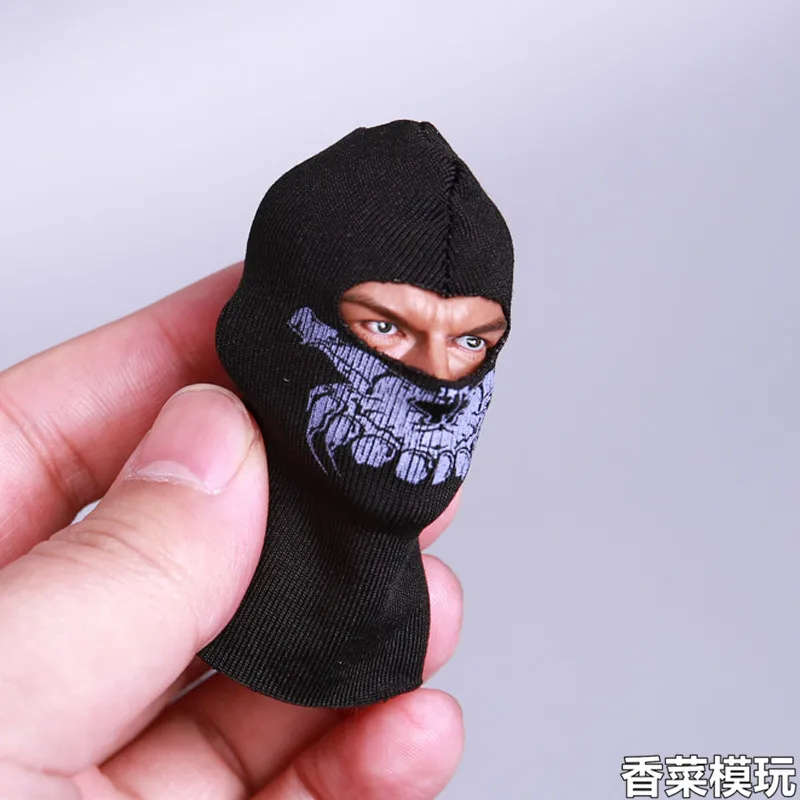 1/6 Scale Seal Special Forces Mask Black Headgear Skeleton Pattern Head Cover Accessories for 12 Inch Soldier Action Figure
1/6 Scale Seal Special Forces Mask Black Headgear Skeleton Pattern Head Cover Accessories for 12 Inch Soldier Action Figure