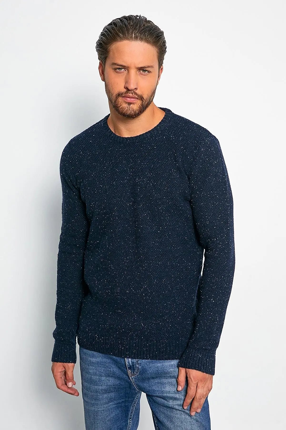 Men's standard fit bike collar woolen sportswear sweater navy blue traffic Cardigan Tops Pullover Pullover Sweatshirt 176546046
Men's standard fit bike collar woolen sportswear sweater navy blue traffic Cardigan Tops Pullover Pullover Sweatshirt 176546046