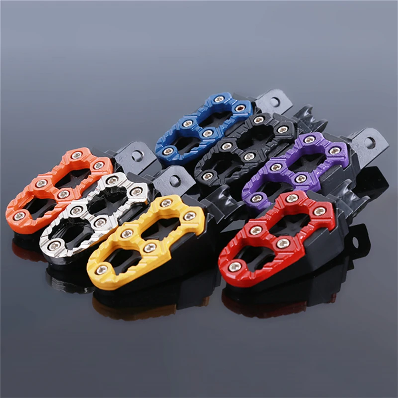 2PCS Footrests Foot Pegs Motorcycle Irony Wide Motocross Black Aluminium Pads With Spring For Dirt Pit Bike
2PCS Footrests Foot Pegs Motorcycle Irony Wide Motocross Black Aluminium Pads With Spring For Dirt Pit Bike