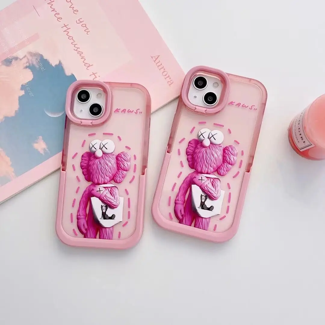 Double Bracket Fashion Trends Cartoon Pink Doll Cover for IPhone 11 12 13 Pro X XR XS Max Shockproof Phone Case IPhone 13 Case
Double Bracket Fashion Trends Cartoon Pink Doll Cover for IPhone 11 12 13 Pro X XR XS Max Shockproof Phone Case IPhone 13 Case