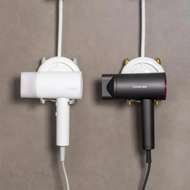 Universal Hair Dryer Bracket Wall Mounted Home Rack Organization 360 Degree Rotation Adjustable Angle Hair Dryer Holder Plastic
Universal Hair Dryer Bracket Wall Mounted Home Rack Organization 360 Degree Rotation Adjustable Angle Hair Dryer Holder Plastic