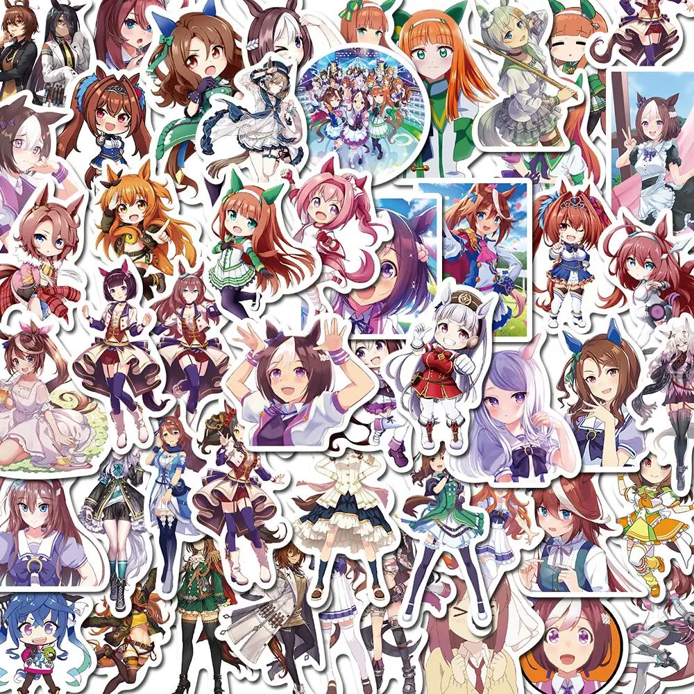 10/50PCS Pretty Derby Anime Kawaii Stickers Vintage For Gift DIY Notebook Luggage Motorcycle Laptop Refrigerator Decals Graffiti
10/50PCS Pretty Derby Anime Kawaii Stickers Vintage For Gift DIY Notebook Luggage Motorcycle Laptop Refrigerator Decals Graffiti