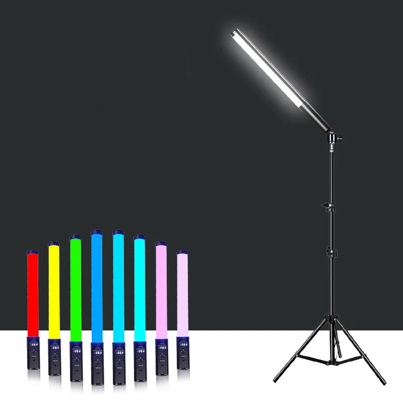 RGB Stick Light Led Light Wand Handheld Tube Lighting 3200K-5500K Photography Studio Lamp for Photographic Party Vocal Concert
RGB Stick Light Led Light Wand Handheld Tube Lighting 3200K-5500K Photography Studio Lamp for Photographic Party Vocal Concert