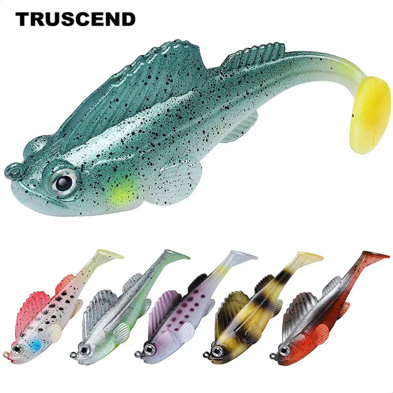 TRUSCEND Pre-Rigged Fishing Lures Fishing Gifts for Men Artificial Lure with VMC Hook Weedless Soft Swimbaits for Bass Pike
TRUSCEND Pre-Rigged Fishing Lures Fishing Gifts for Men Artificial Lure with VMC Hook Weedless Soft Swimbaits for Bass Pike