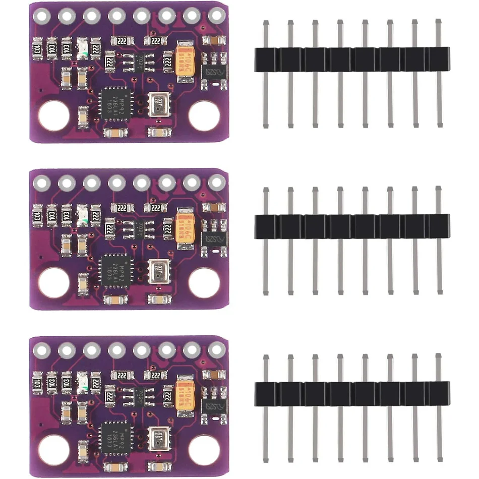 MPU9250 BMP280 GY-91 10DOF Acceleration Gyroscope Compass Nine Shaft Sensor for Arduino 3-5V
MPU9250 BMP280 GY-91 10DOF Acceleration Gyroscope Compass Nine Shaft Sensor for Arduino 3-5V