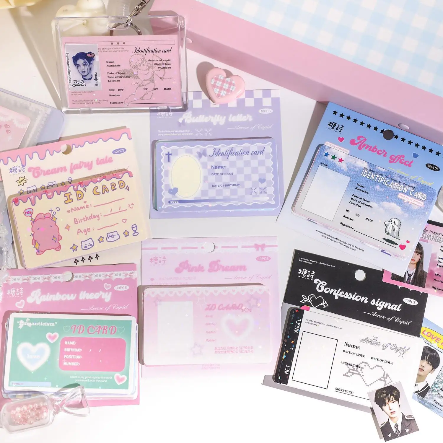 10 Sheets/Pcs Cute Korean Style Toploader Deco DIY Kpop Idol Photo Card Decoration Material Creative Handmade Material Paper
10 Sheets/Pcs Cute Korean Style Toploader Deco DIY Kpop Idol Photo Card Decoration Material Creative Handmade Material Paper