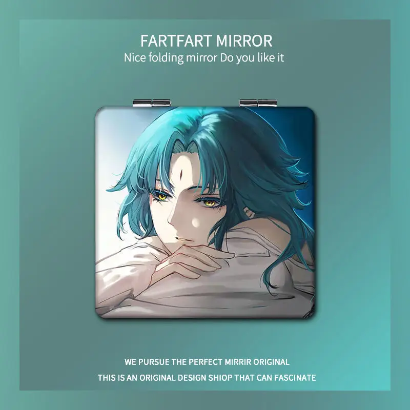 Xiao Genshin Impact Small Mirror Carry Double-sided Folding Mirror Hand-held Makeup Portable Cute Cool Girl Surrounding Fan
Xiao Genshin Impact Small Mirror Carry Double-sided Folding Mirror Hand-held Makeup Portable Cute Cool Girl Surrounding Fan