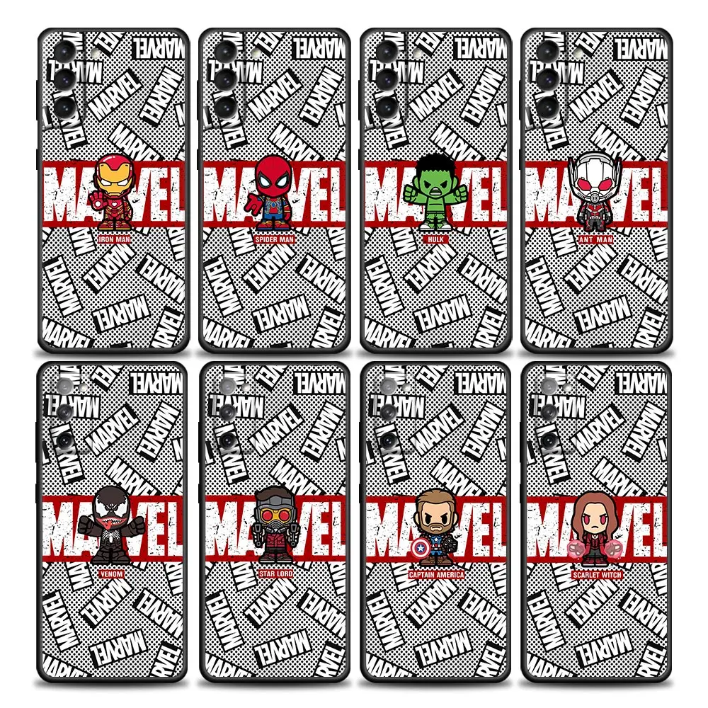 Cartoon Marvel Avengers hero Coques Funda Phone Case for Samsung Galaxy S22 S23 S9 S10e S21 S20 Fe Plus Ultra 5G Case TPU Capa
Cartoon Marvel Avengers hero Coques Funda Phone Case for Samsung Galaxy S22 S23 S9 S10e S21 S20 Fe Plus Ultra 5G Case TPU Capa