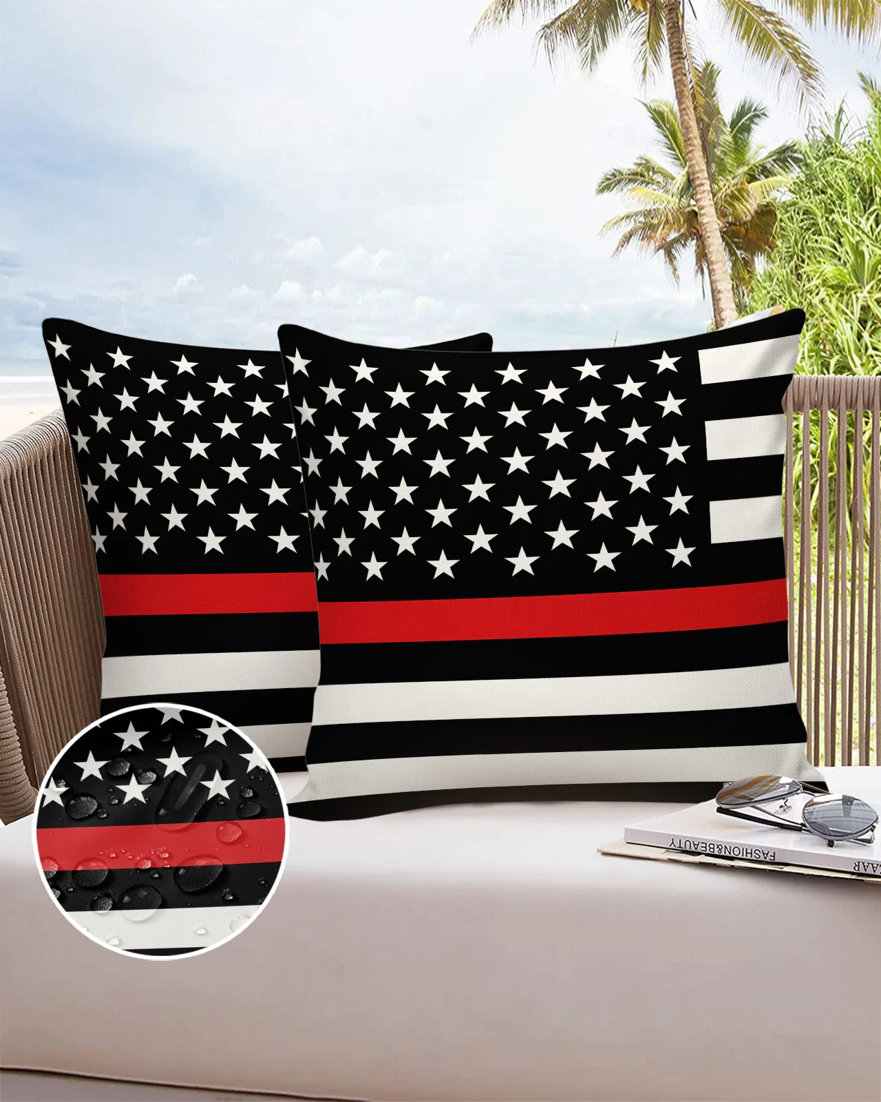 American Flag Stripes Waterproof Pillowcase Sofa Cushion Case Home Decor Bed Pillow Cover Car Cushion Cover
American Flag Stripes Waterproof Pillowcase Sofa Cushion Case Home Decor Bed Pillow Cover Car Cushion Cover
