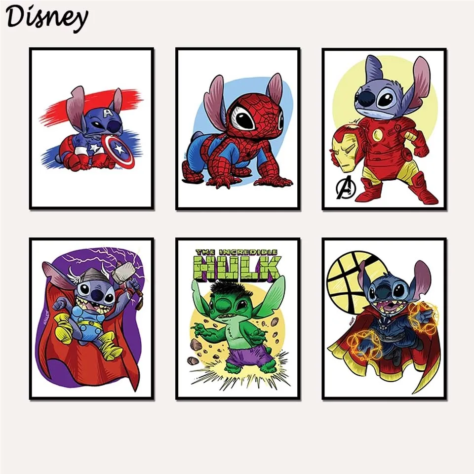 Diamond Painting Disney Creative Cartoon Stitch Spider-man Iron-man Hulk Poster Diy 5d Embroidery Cross Stitch Full Square Round
Diamond Painting Disney Creative Cartoon Stitch Spider-man Iron-man Hulk Poster Diy 5d Embroidery Cross Stitch Full Square Round