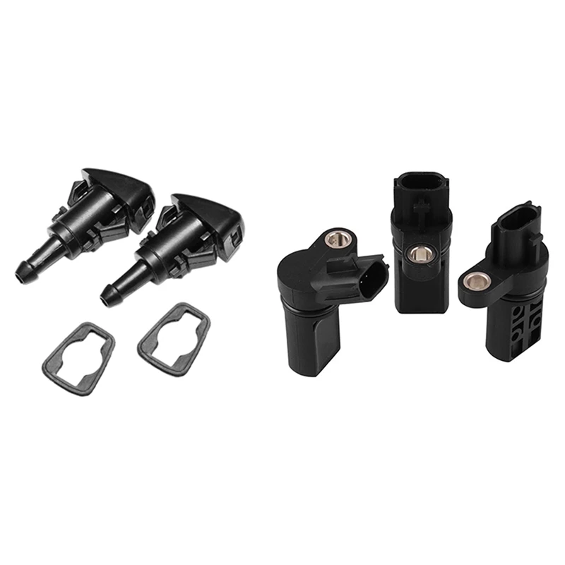 1Set Front Windshield Washer Nozzles For Chrysler, Dodge, Ram, Jeep & 3 Pcs Camshaft / Crankshaft Position Sensor
1Set Front Windshield Washer Nozzles For Chrysler, Dodge, Ram, Jeep & 3 Pcs Camshaft / Crankshaft Position Sensor