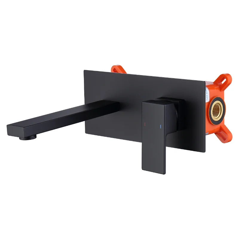 Wall Mount Faucet for Bathroom Sink or Bathtub\ Single Handle 2 Holes Brass Rough-in Valve Included\ Matte Black
Wall Mount Faucet for Bathroom Sink or Bathtub\ Single Handle 2 Holes Brass Rough-in Valve Included\ Matte Black