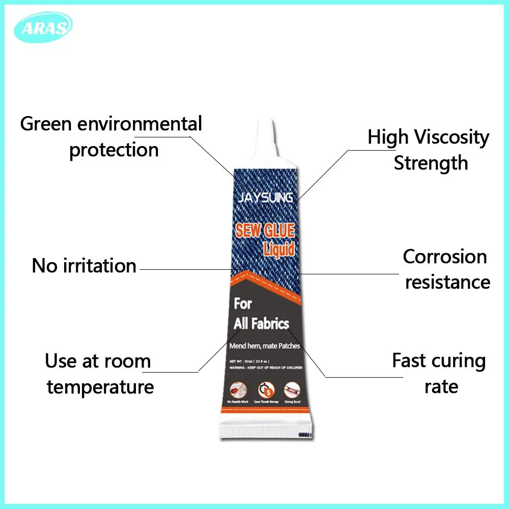 5/3/2/1PCS Fast Dry Clothing Repair Gel Caulk 50ml Liquid Fabric Sew Repair Glue All Fabrics Repair Super Glue Sew Solution Kit
5/3/2/1PCS Fast Dry Clothing Repair Gel Caulk 50ml Liquid Fabric Sew Repair Glue All Fabrics Repair Super Glue Sew Solution Kit