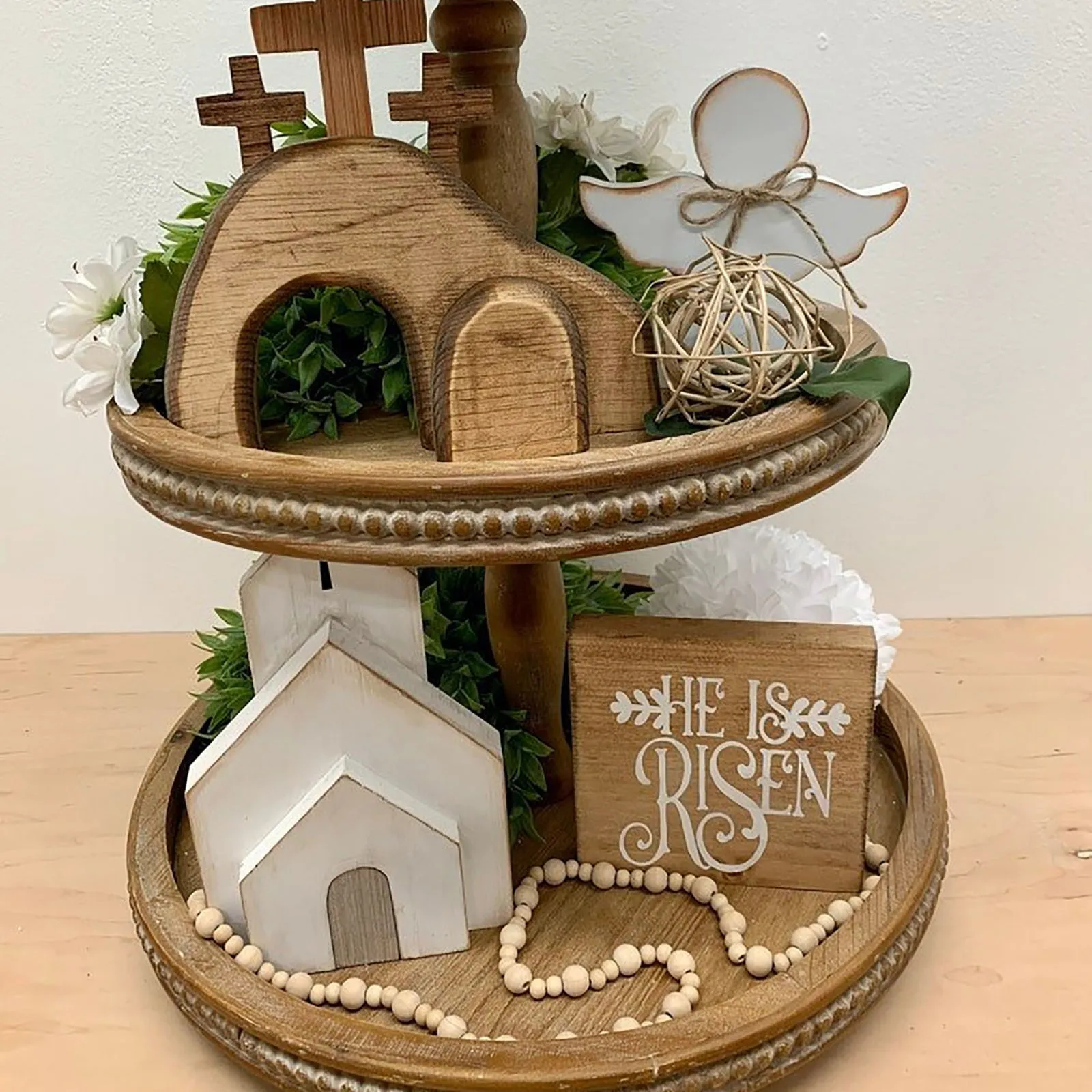 Пасхальный многоярусный поднос, плоские украшения, мини деревянный декор, гробница с Иисусом, декоративные поделки для дома, товары для пас... 
Пасхальный многоярусный поднос, плоские украшения, мини деревянный декор, гробница с Иисусом, декоративные поделки для дома, товары для пас...