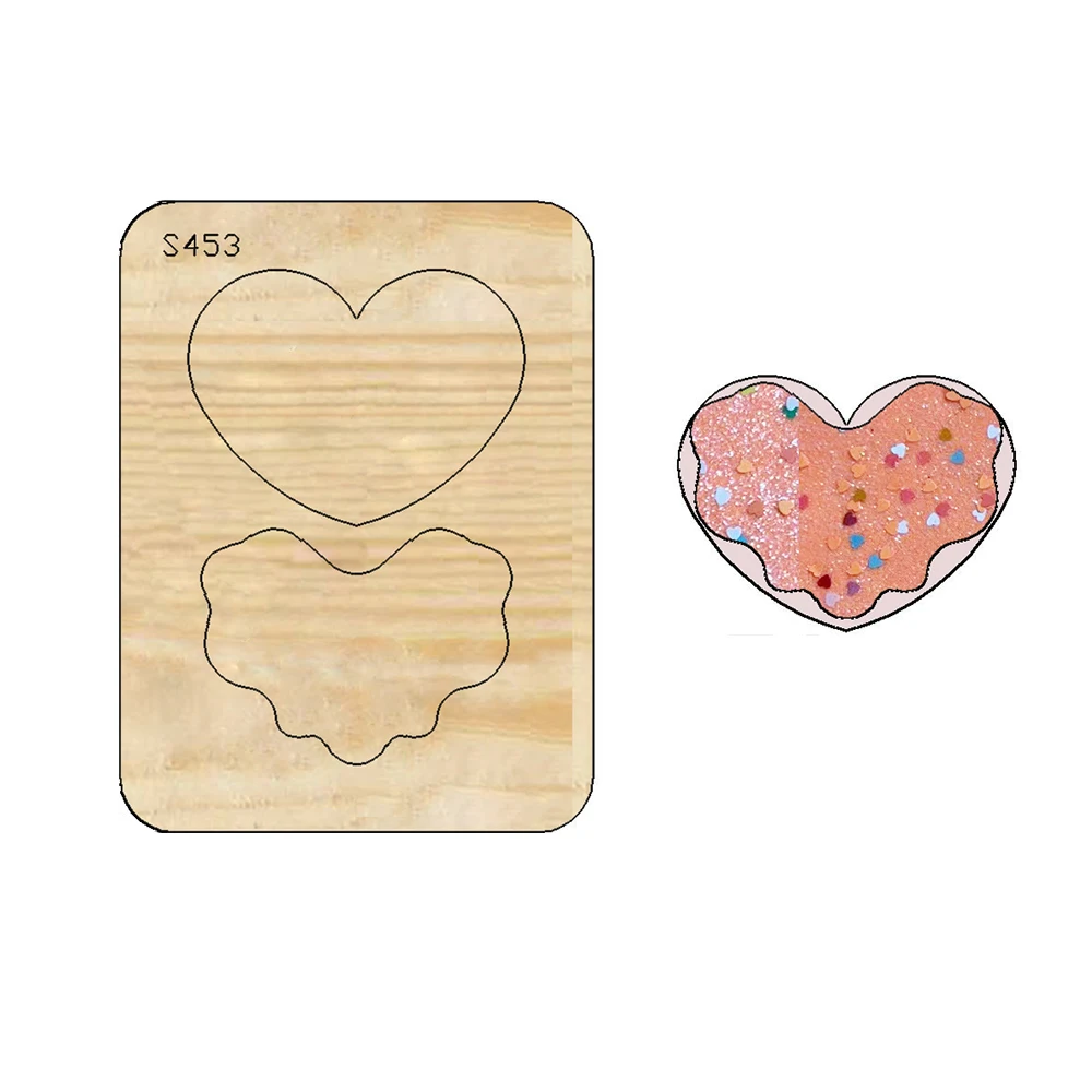 Love Decoration cutter Cutting Die Shaker Mold Diy Scrapbook Decoration Wooden Knife Mould
Love Decoration cutter Cutting Die Shaker Mold Diy Scrapbook Decoration Wooden Knife Mould