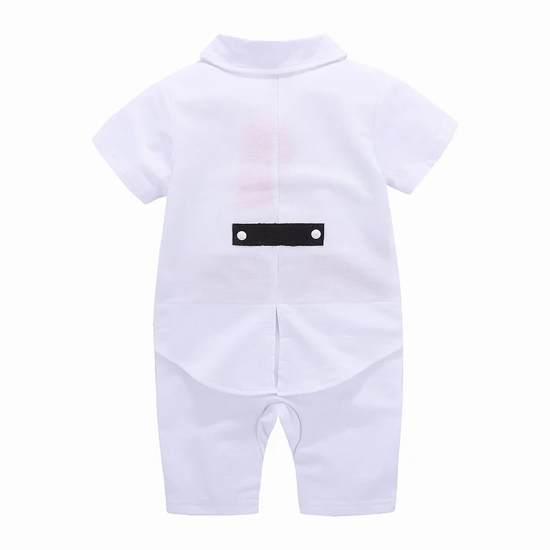 Clothes Baby Rompers for Newborn Summer Boys Short Sleeve Outfit Children Formal One-pieces Tuxedo Cotton White Red
Clothes Baby Rompers for Newborn Summer Boys Short Sleeve Outfit Children Formal One-pieces Tuxedo Cotton White Red