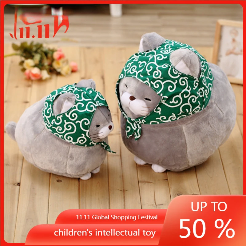 Симпатичная мягкая плюшевая подушка в виде кошки, 30-40 см, кукла-животное для детей, милый подарок для маленьких девочек, популярная мягкая по...
Симпатичная мягкая плюшевая подушка в виде кошки, 30-40 см, кукла-животное для детей, милый подарок для маленьких девочек, популярная мягкая по...