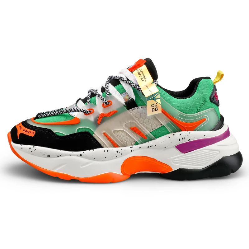 New Dad Sneakers Men Colorful Chunky Sports Shoes Casual Running Walking Thick Bottom Footwear Non-slip Fashion Big Size 39-45
New Dad Sneakers Men Colorful Chunky Sports Shoes Casual Running Walking Thick Bottom Footwear Non-slip Fashion Big Size 39-45