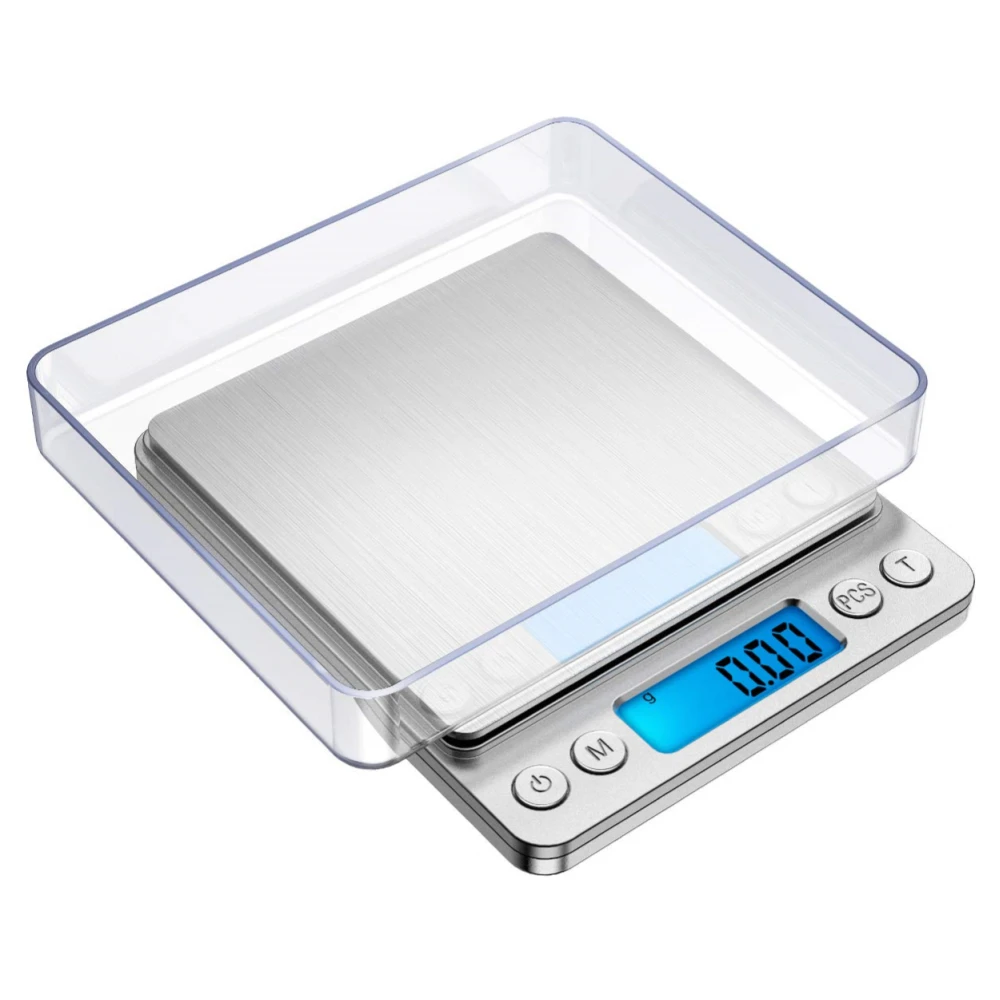 

500g-3kg Electronic Digital Kitchen Scale 0.01g/0.1g High Accuracy Pocket Coffee Food Scales Jewelry Weighing Precision Balance