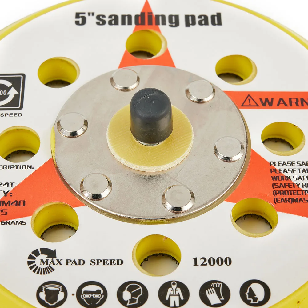 1* Backing Pad 125mm 5in 5inch/125mm Diameter 8holes Hook & Loop Polisher Sanding Disc Sponge New Nice Portable
1* Backing Pad 125mm 5in 5inch/125mm Diameter 8holes Hook & Loop Polisher Sanding Disc Sponge New Nice Portable