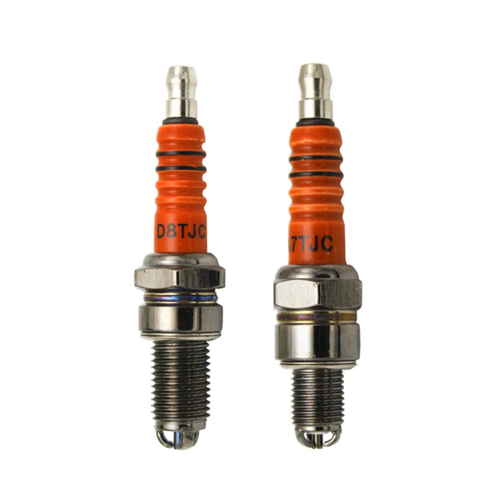 D8TC A7TC 3-Electrode Motorcycle Spark Plug Fit for Honda Yamaha D8RC D8EA DR8EA D7EA T2197 50cc 70cc 90cc 110cc 125cc
D8TC A7TC 3-Electrode Motorcycle Spark Plug Fit for Honda Yamaha D8RC D8EA DR8EA D7EA T2197 50cc 70cc 90cc 110cc 125cc