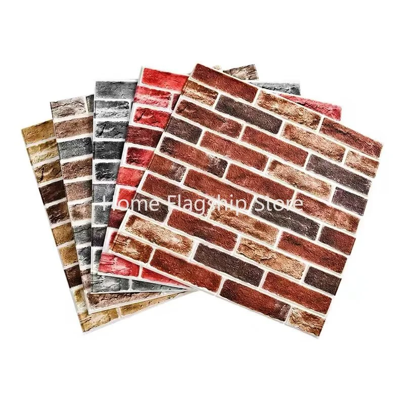 3D Self-adhesive Foam Wallpaper Brick Sticker Wall Panel Living Room Retro Bedroom Children's Brick Paper Home Decoration 2023
3D Self-adhesive Foam Wallpaper Brick Sticker Wall Panel Living Room Retro Bedroom Children's Brick Paper Home Decoration 2023