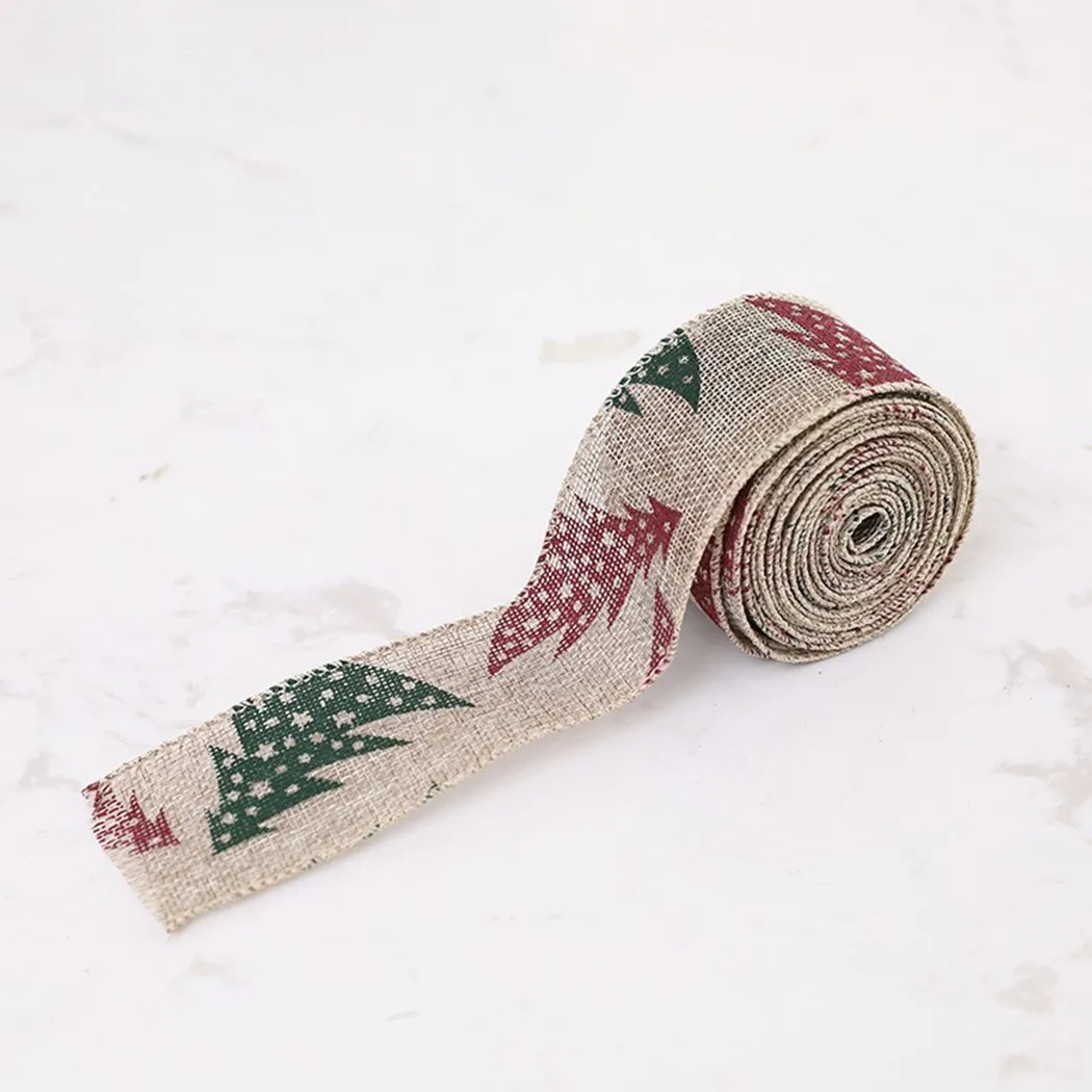 2 M/Roll Christmas Ribbon Linen Snowflake Printed Grosgrain Ribbons Xmas Tree Decor DIY Sewing Fabric For Gift Wrapping
2 M/Roll Christmas Ribbon Linen Snowflake Printed Grosgrain Ribbons Xmas Tree Decor DIY Sewing Fabric For Gift Wrapping