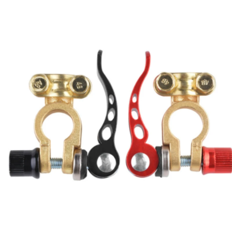 Car Battery Terminal 2x Quick Release Battery Terminals Clamps Shut-Off Connectors for 12V 6V 24V Boat Race UTV Tractor Truck
Car Battery Terminal 2x Quick Release Battery Terminals Clamps Shut-Off Connectors for 12V 6V 24V Boat Race UTV Tractor Truck