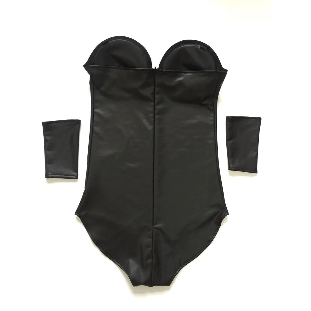 Steel Pipe Jazz Dance Elastic Faux Leather Light Sexy Normal Fork Hip One Piece Free Wrist Night Club DJ Singer ds Stage Costume
Steel Pipe Jazz Dance Elastic Faux Leather Light Sexy Normal Fork Hip One Piece Free Wrist Night Club DJ Singer ds Stage Costume