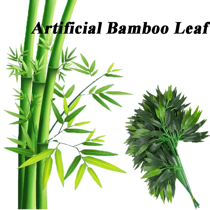 20 PCS/LOT Artificial Bamboo Leaf Simulation Plastic Bamboo Leaves Branches For Wedding Ornaments Home Garden Office Decorations
20 PCS/LOT Artificial Bamboo Leaf Simulation Plastic Bamboo Leaves Branches For Wedding Ornaments Home Garden Office Decorations