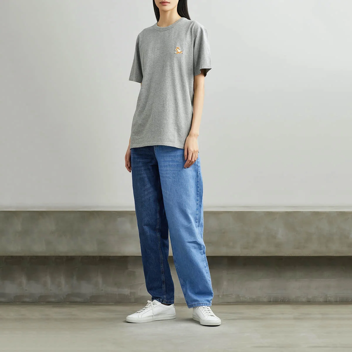 Womens Fashion Brand Maison Fox Emb Stretch Cotton Jersey T-Shirt Lady Short Sleeve Street Fashion Loose Hip-hop Casual Tee
Womens Fashion Brand Maison Fox Emb Stretch Cotton Jersey T-Shirt Lady Short Sleeve Street Fashion Loose Hip-hop Casual Tee