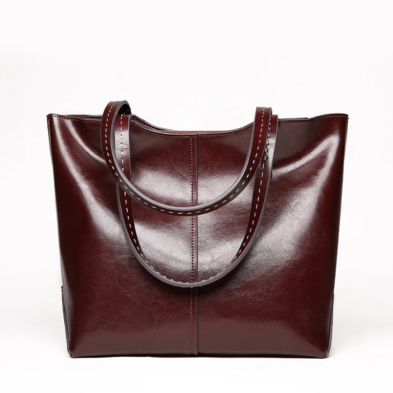 Real Genuine Leather Tote Bags Women 2022 New Fashion Cowhide Luxury Handbags Ladies Bags Large Capacity Shoulder Bag Sac A Main
Real Genuine Leather Tote Bags Women 2022 New Fashion Cowhide Luxury Handbags Ladies Bags Large Capacity Shoulder Bag Sac A Main