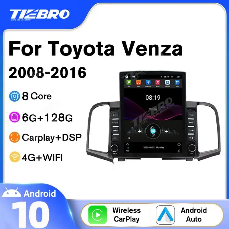 Tesla Style Car Radio For Toyota Venza 2008-2016 Android GPS Navigation Auto Radio Vertical Screen Car Multimedia Player Carplay
Tesla Style Car Radio For Toyota Venza 2008-2016 Android GPS Navigation Auto Radio Vertical Screen Car Multimedia Player Carplay